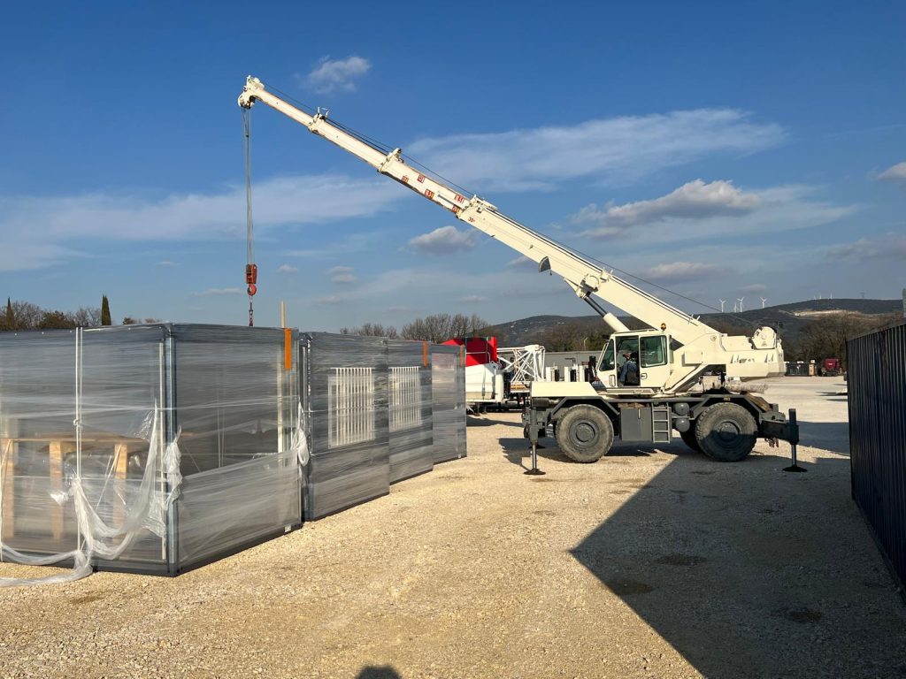 Stockage et manutention à Donzère